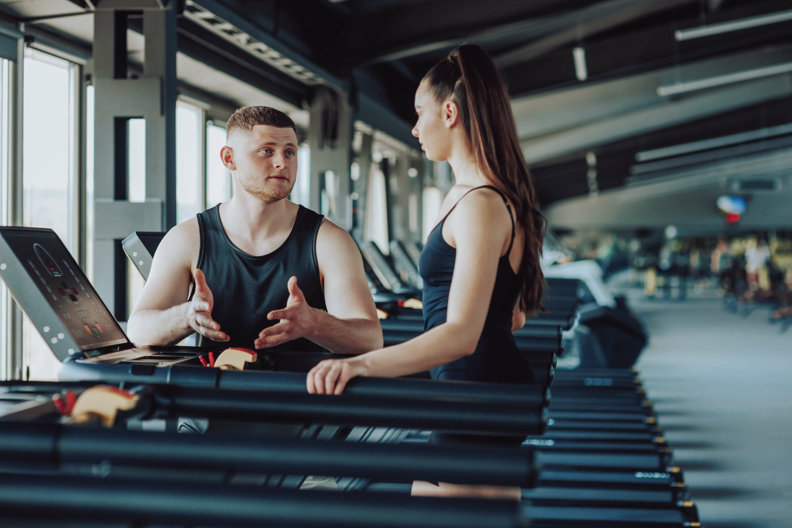 Trainer with client image